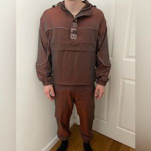 Matching Windbreaker and Pants - Perfect for Snowboarding/Skiing